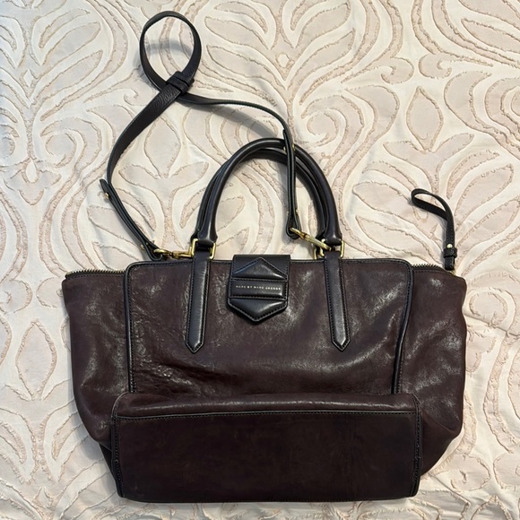 Marc by Marc Jacobs Brown Leather Handbag - Picture 2 of 8